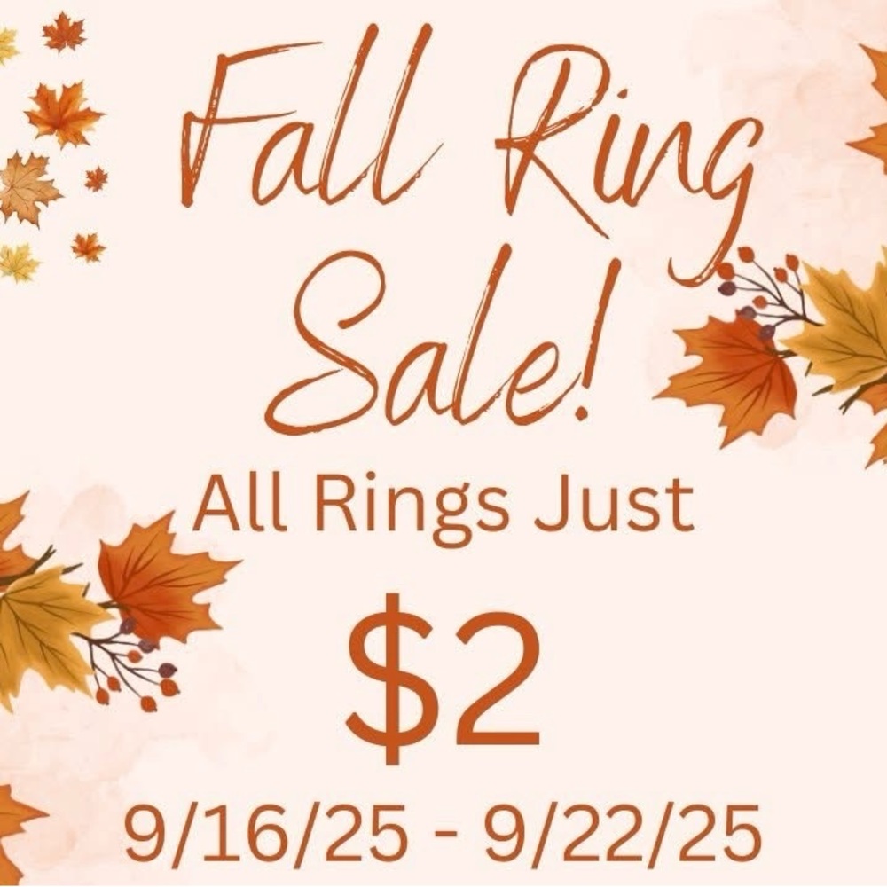 Paparazzi Fall Ring Sale in Warm Orange